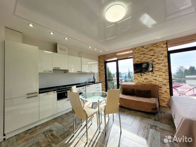 

Квартира-студия, 28 м², 2 кровати