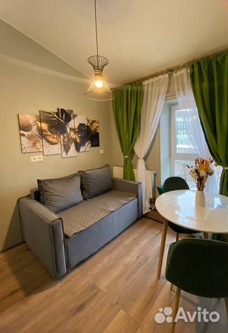 

Квартира-студия, 18 м², 2 кровати