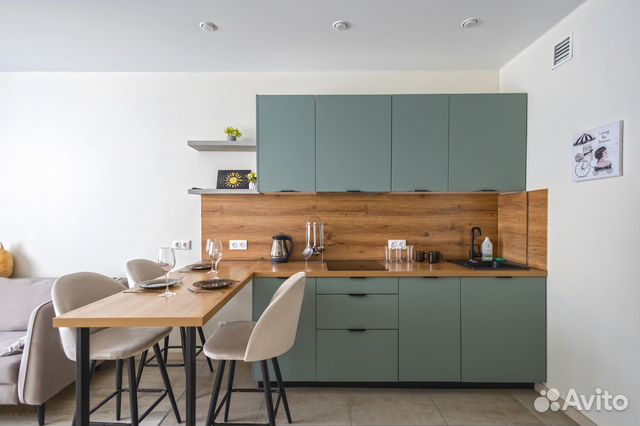 

1-к. квартира, 44 м², 2 кровати