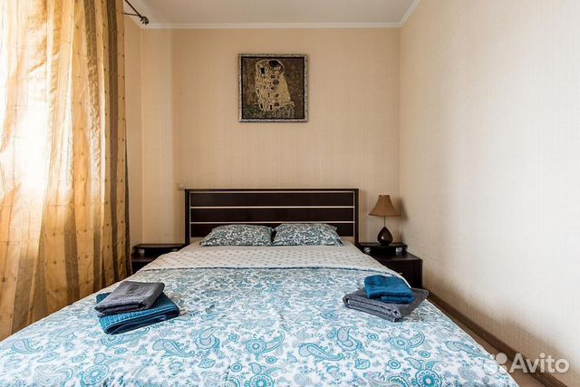 

1-к. квартира, 45 м², 3 кровати