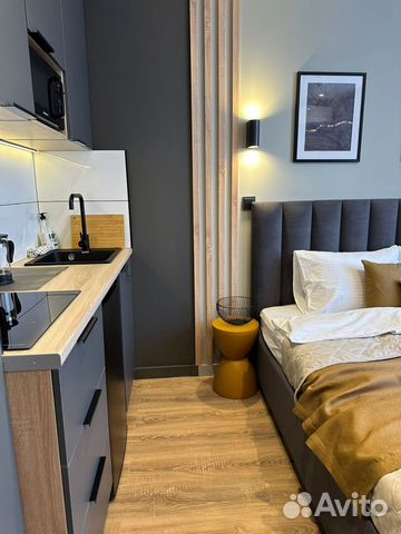 

Квартира-студия, 18 м², 1 кровать