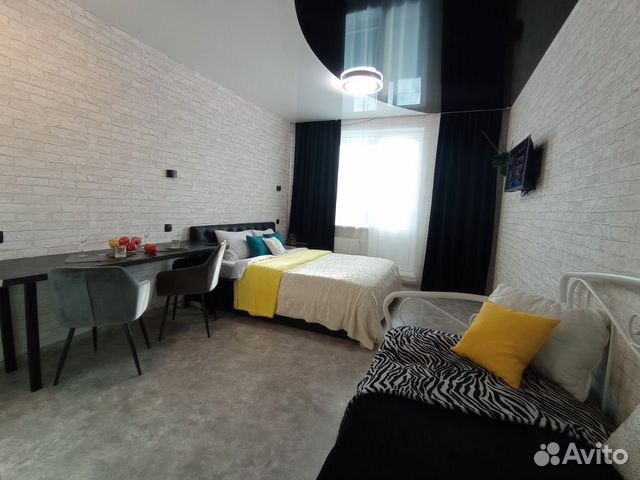 

Квартира-студия, 30 м², 2 кровати