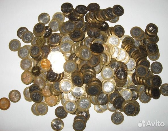 10 рублей Биметалл с 2008 по 2022