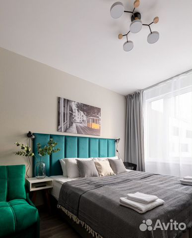 

Квартира-студия, 30 м², 2 кровати