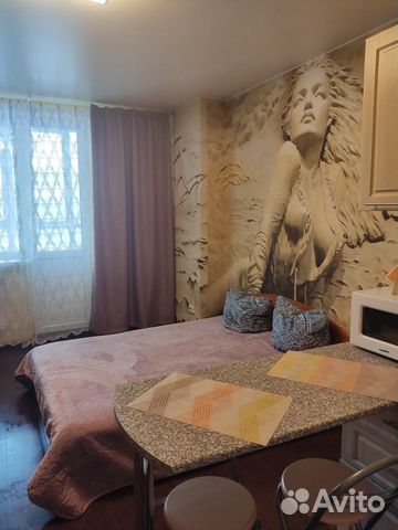 

Квартира-студия, 29 м², 2 кровати