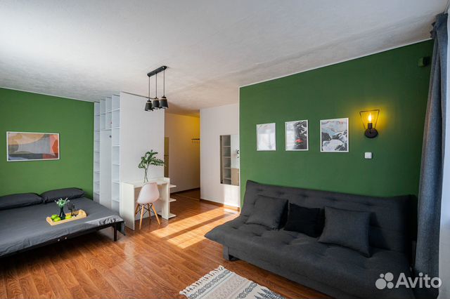 

1-к. квартира, 31,6 м², 2 кровати