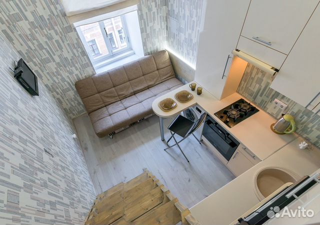 

Квартира-студия, 25 м², 2 кровати