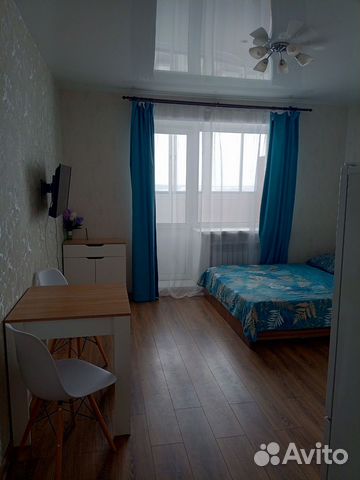 

Квартира-студия, 30 м², 2 кровати