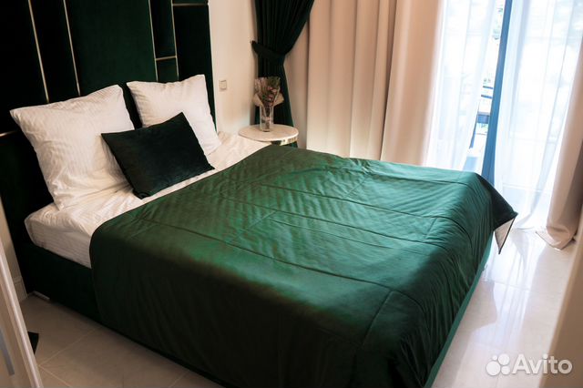 

1-к. квартира, 45 м², 2 кровати