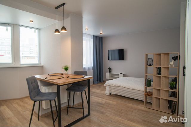 

Квартира-студия, 35 м², 2 кровати