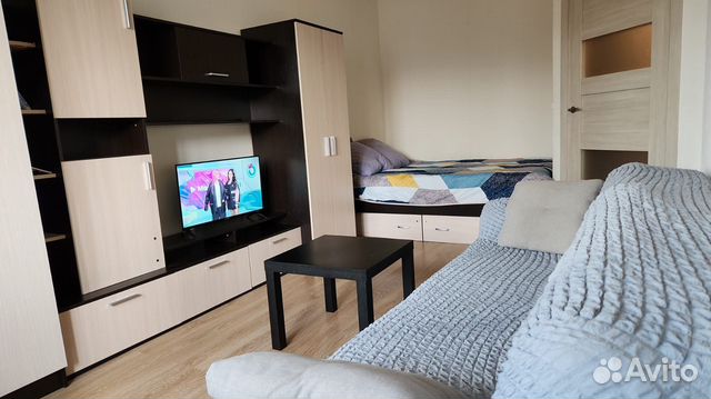 

1-к. квартира, 32,5 м², 2 кровати