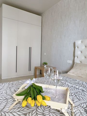 

1-к. квартира, 51 м², 2 кровати