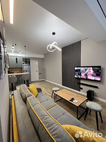

1-к. квартира, 50 м², 2 кровати