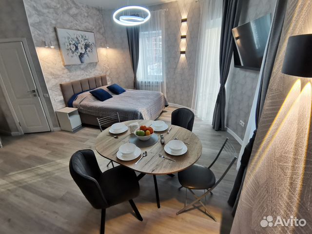 

Квартира-студия, 36 м², 2 кровати