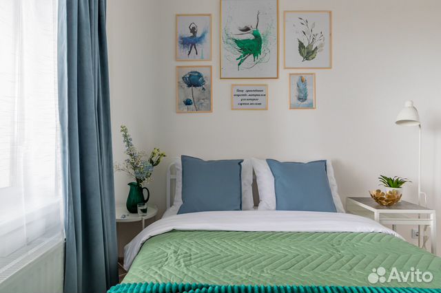 

Квартира-студия, 26 м², 2 кровати