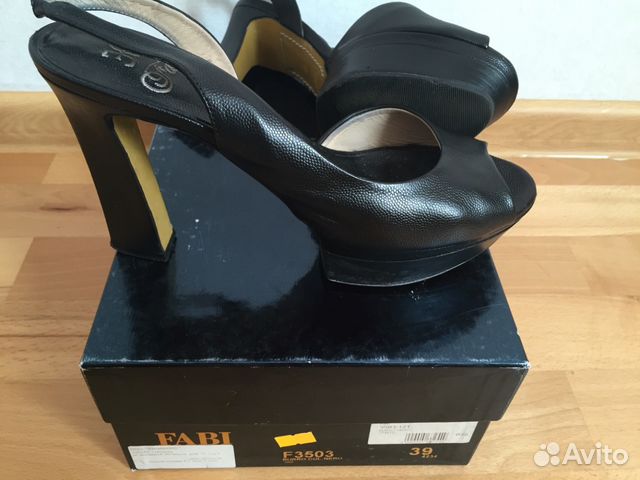 Туфли кожаные fabi Туфли кожаные fabi