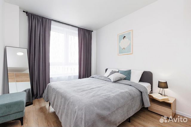 

1-к. квартира, 36 м², 2 кровати