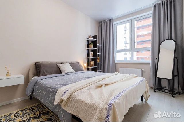 

1-к. квартира, 38 м², 1 кровать