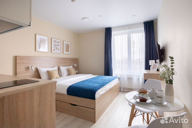 

Квартира-студия, 19 м², 1 кровать