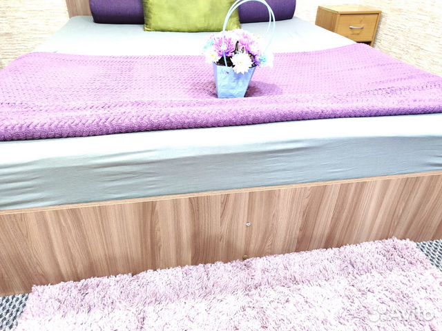 

1-к. квартира, 43 м², 2 кровати