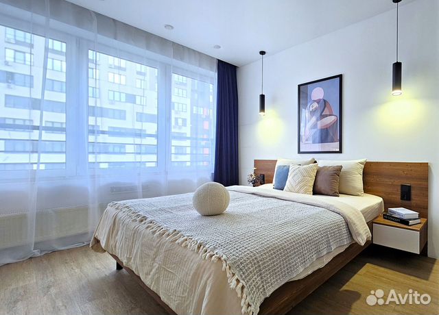

1-к. квартира, 45 м², 2 кровати