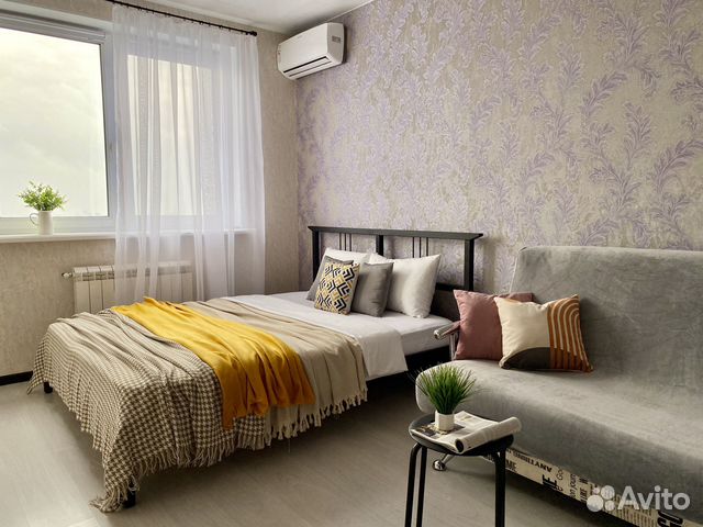 

1-к. квартира, 40 м², 2 кровати
