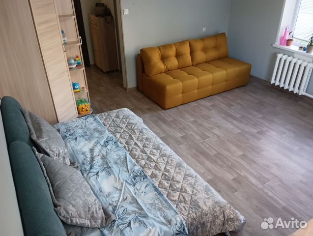 

1-к. квартира, 37 м², 2 кровати