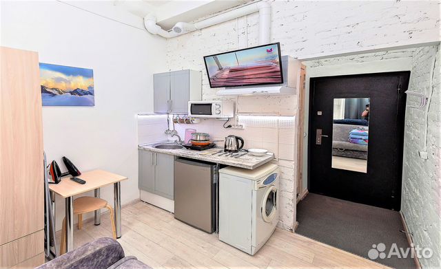 

Квартира-студия, 15 м², 1 кровать