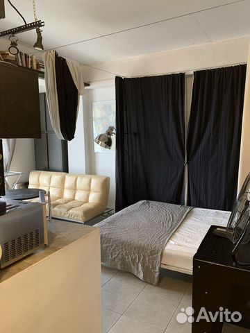 

Квартира-студия, 26 м², 3 кровати