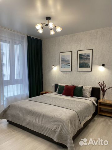 

Квартира-студия, 29 м², 1 кровать