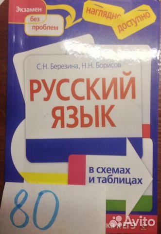 березина борисов русский язык в схемах и таблицах