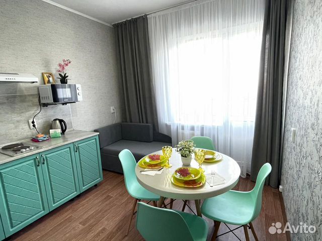 

1-к. квартира, 40 м², 3 кровати