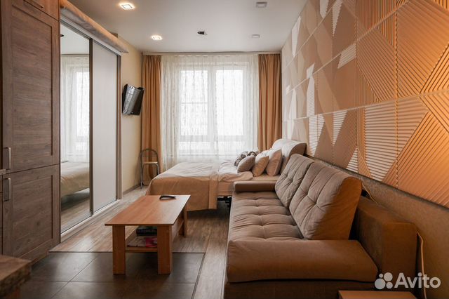 

Квартира-студия, 29 м², 1 кровать