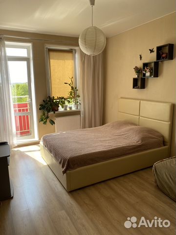 

1-к. квартира, 38 м², 2 кровати