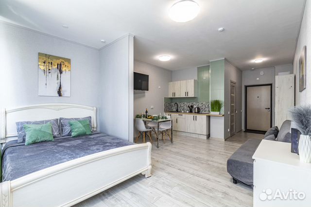 

Квартира-студия, 29,3 м², 2 кровати