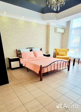 

1-к. квартира, 55 м², 3 кровати