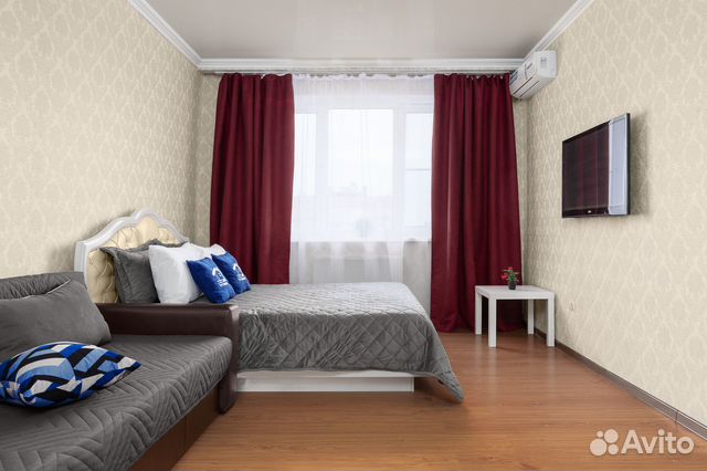 

1-к. квартира, 43 м², 3 кровати