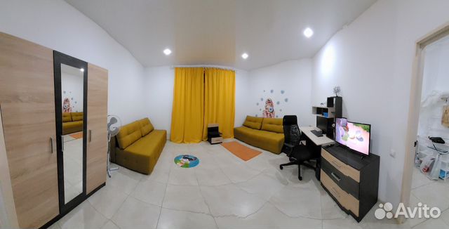 

1-к. квартира, 37 м², 3 кровати