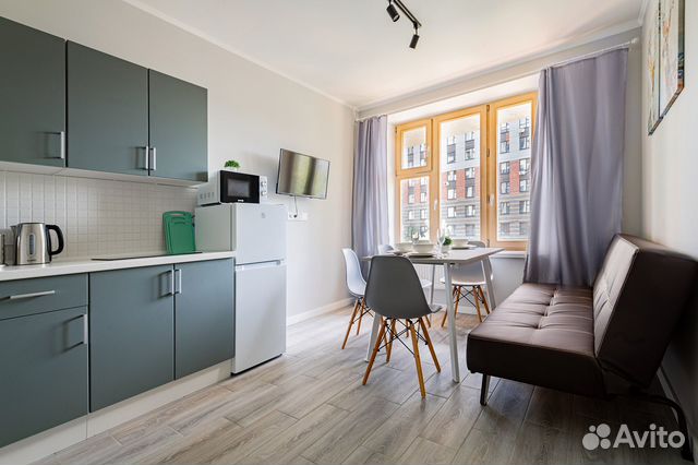 

1-к. квартира, 38 м², 2 кровати