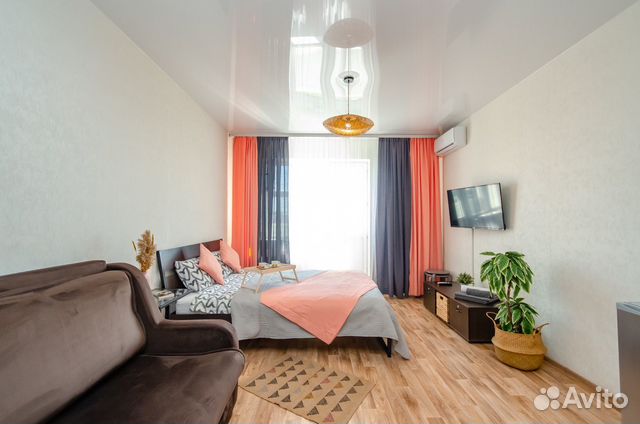 

Квартира-студия, 30 м², 2 кровати