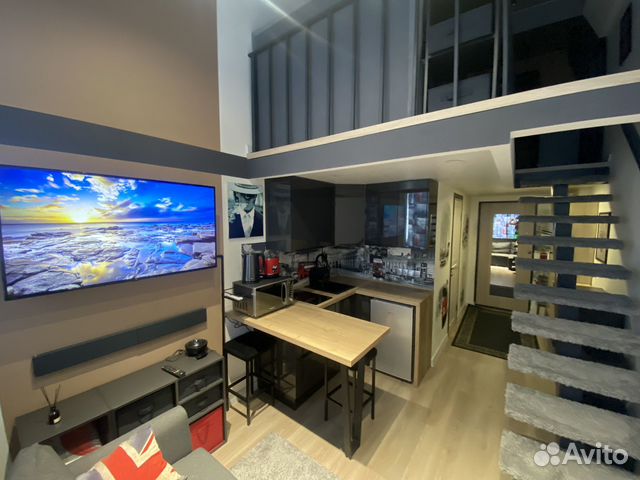 

Квартира-студия, 28 м², 2 кровати