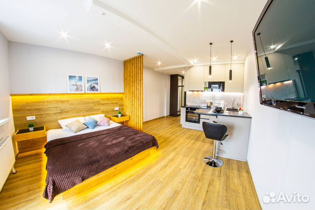 

Квартира-студия, 33,5 м², 1 кровать