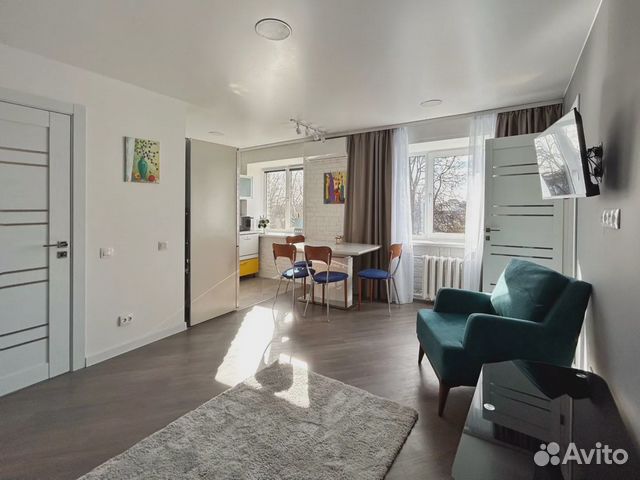 

1-к. квартира, 34 м², 2 кровати