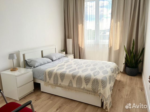 

2-к. квартира, 45 м², 2 кровати