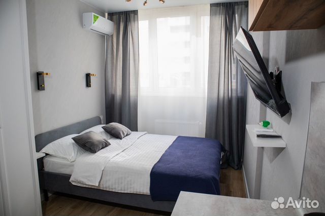 

Квартира-студия, 17 м², 1 кровать