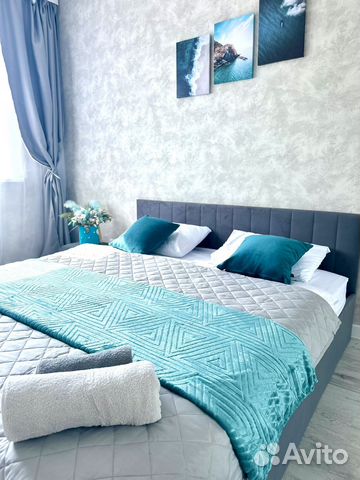 

1-к. квартира, 40 м², 2 кровати