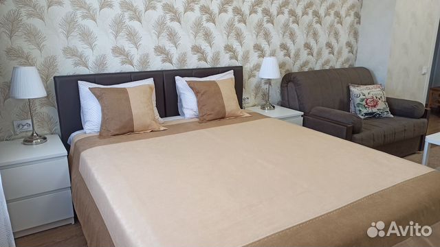

1-к. квартира, 43 м², 2 кровати
