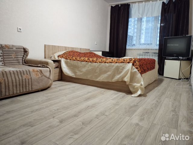 

1-к. квартира, 38 м², 2 кровати