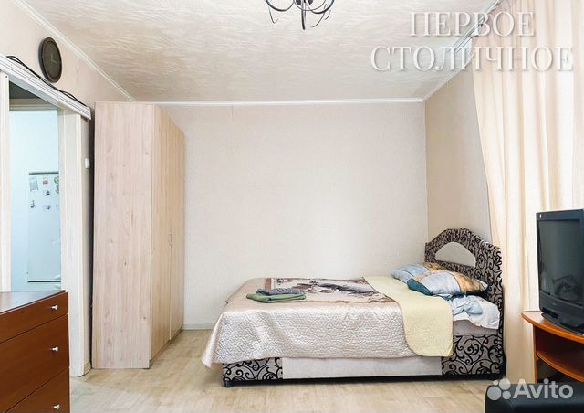 

1-к. квартира, 32 м², 2 кровати