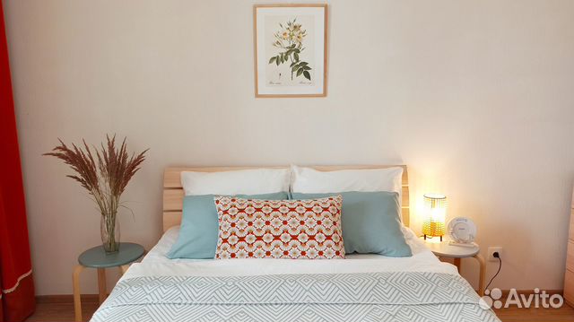 

1-к. квартира, 38 м², 2 кровати